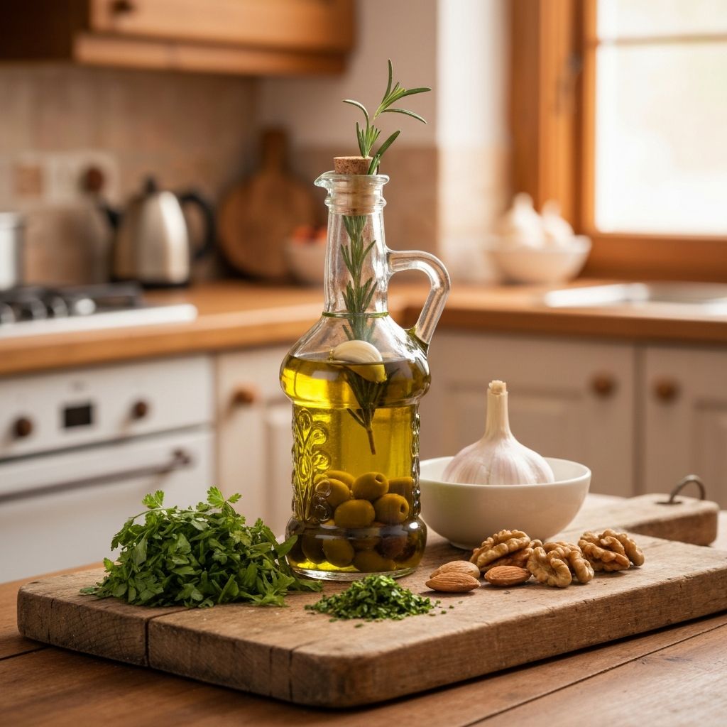 Aceite de oliva y grasas saludables