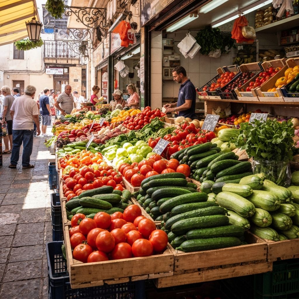 Productos estacionales de España